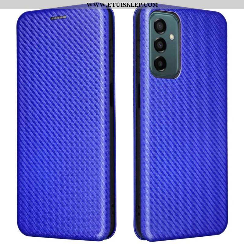 Etui Na Telefon do Samsung Galaxy M23 5G Etui Folio Włókno Węglowe